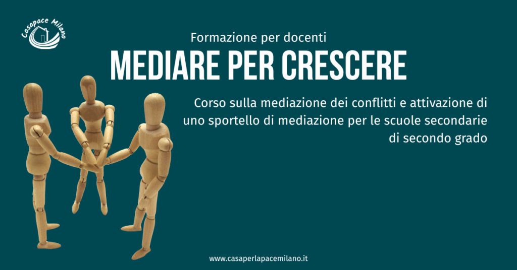 formazione docenti mediare per crescere mediazione