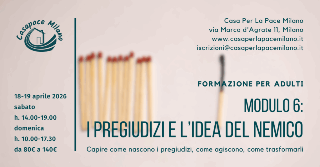 i pregiudizi e l'idea del nemico gestire i conflitti