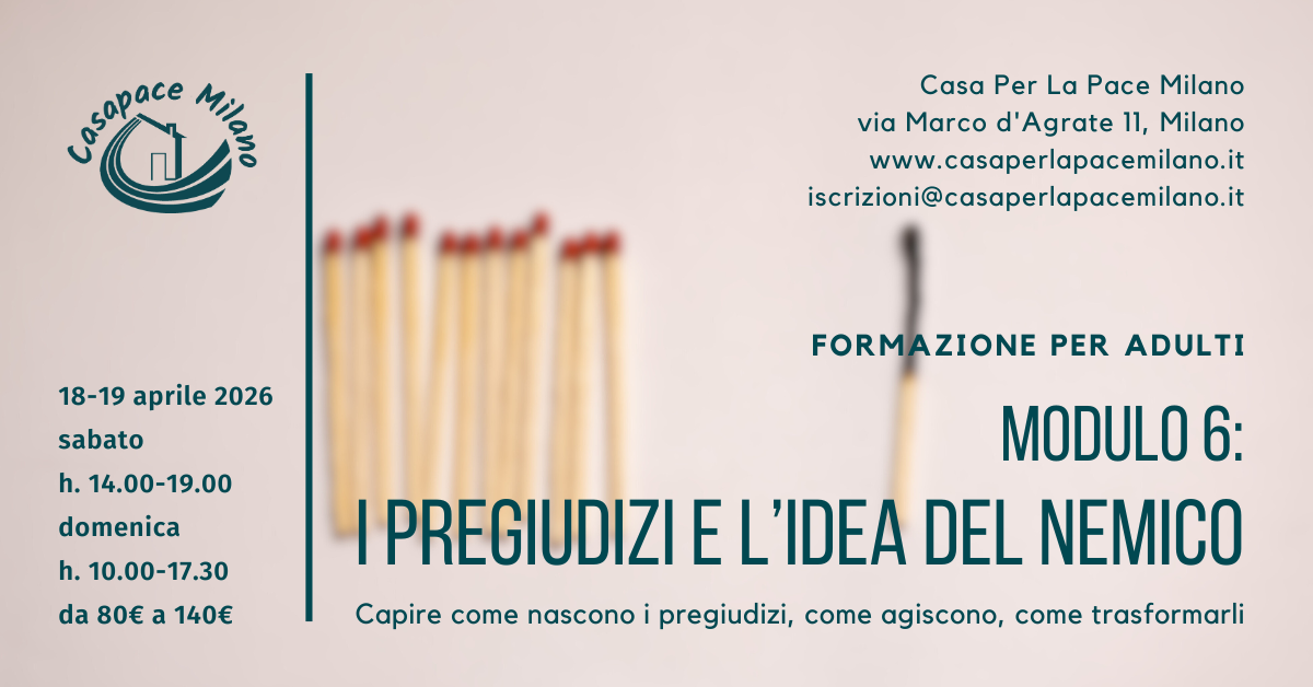i pregiudizi e l'idea del nemico gestire i conflitti
