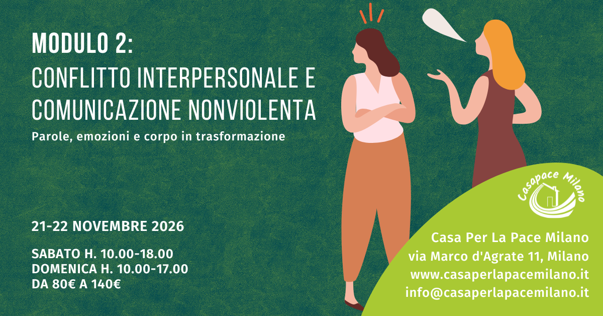 comunicazione nonviolenta e relazioni interpersonali