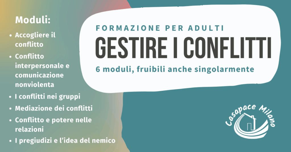 gestire i conflitti corso di formazione