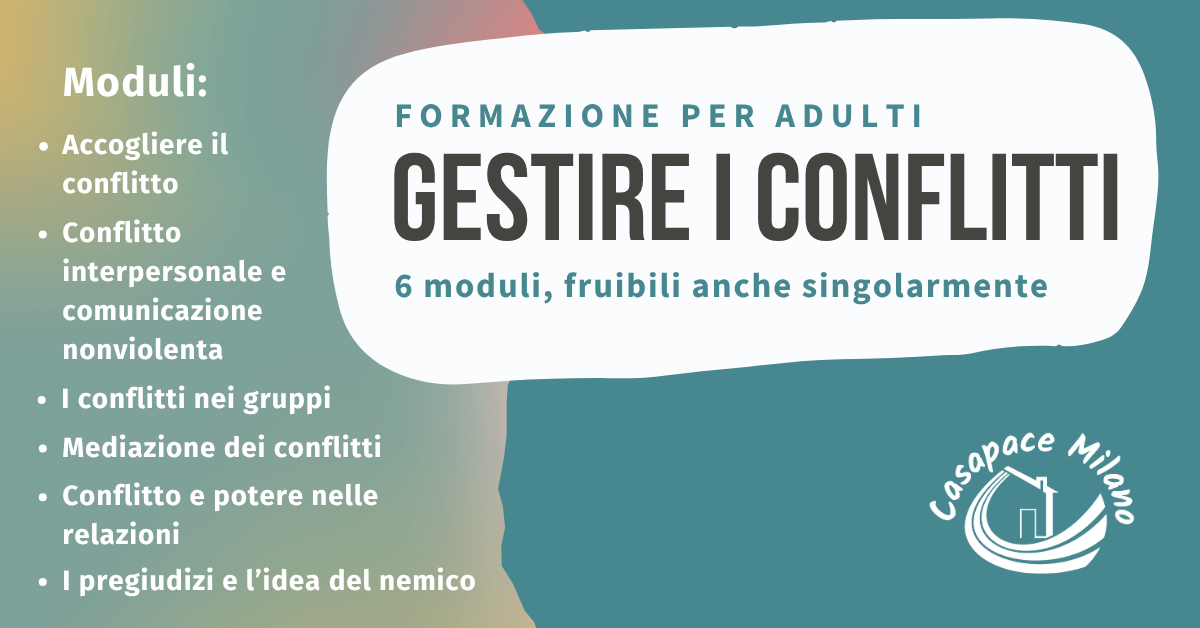 gestire i conflitti corso di formazione